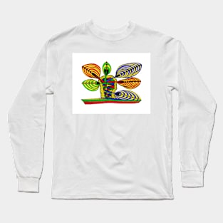 Fan Boat Abstract Long Sleeve T-Shirt